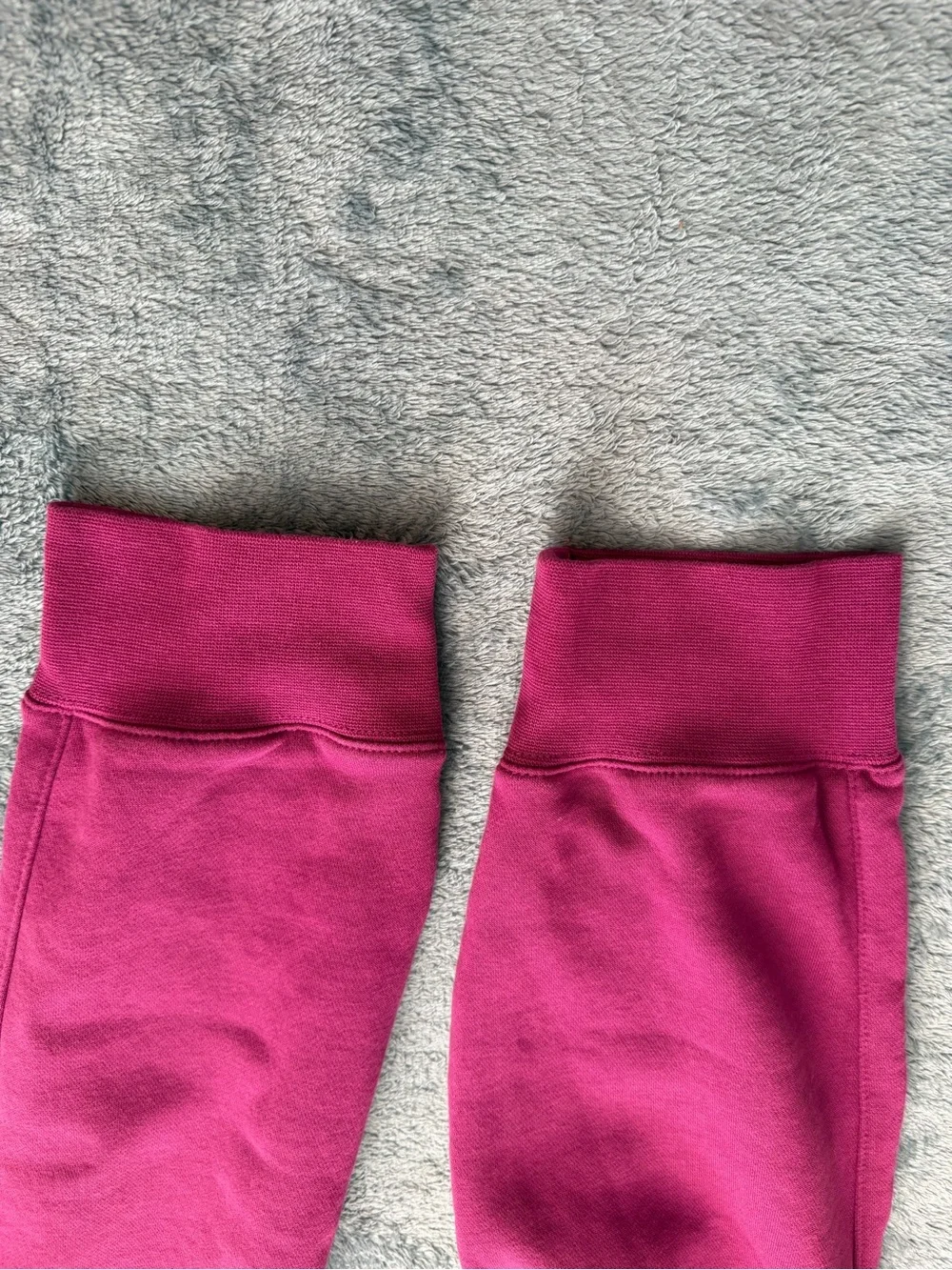 Nike Magenta Fleece Joggers with White Logo